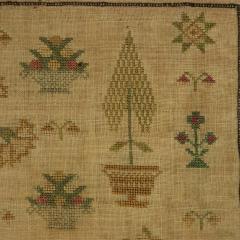 Antique Sampler 1837 by Marianne Butland Gill - 4182080