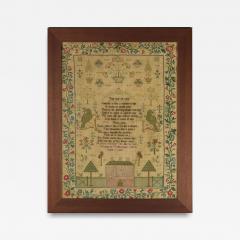 Antique Sampler 1837 by Marianne Butland Gill - 4186051