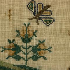 Antique Sampler 1840 By Elizabeth Ann Fox - 3641124