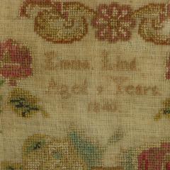 Antique Sampler 1840 by Emma Lind - 3172098