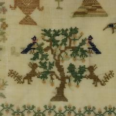 Antique Sampler 1842 by Ann Minter Aged 8 Years - 4638607