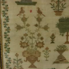 Antique Sampler 1842 by Ann Minter Aged 8 Years - 4638608