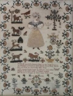 Antique Sampler by Maria Tooby c 1820 - 1909015