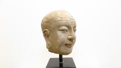 Antique Sandstone Buddhist Head - 3025294