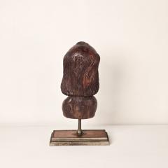 Antique Santos Head Possibly Spanish Colonial 19th century or earlier - 4392245