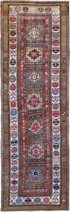 Antique Sarab Runner 3 7 x 10 7  - 4406188