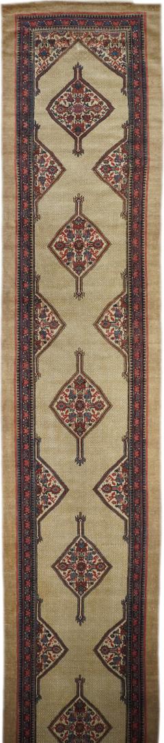 Antique Sarab Runner 3 7 x 19 4  - 4332274