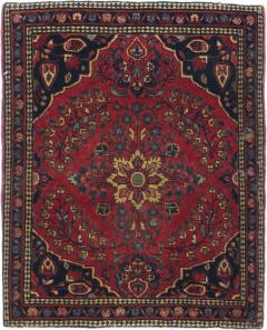 Antique Sarouk Rug 111 x 24 - 4279298