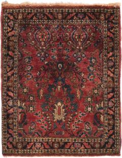 Antique Sarouk Rug 111 x 25 - 4287798