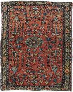 Antique Sarouk Rug 18 x 23 - 4279331