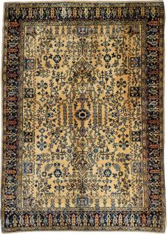 Antique Sarouk Rug 3 5 x 5 0  - 4538753