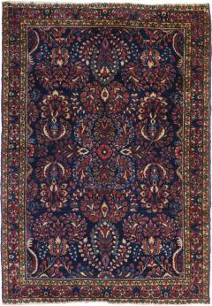 Antique Sarouk Rug 34 x 48 - 4279317