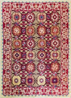 Antique Savoriness English Carpet 8 x 11 - 4000543