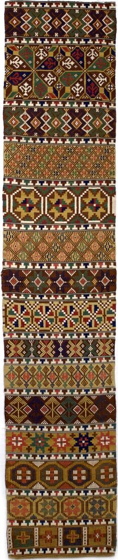 Antique Scandinavian Textile Kilim Rug 1 11 x 9 7  - 4553446