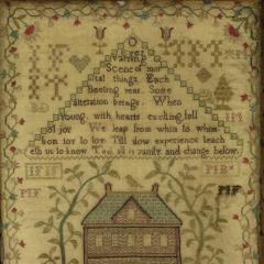 Antique Scottish Sampler 1781 by Betty Ferguson - 4629547