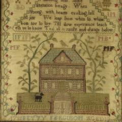 Antique Scottish Sampler 1781 by Betty Ferguson - 4629553