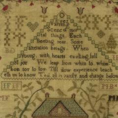 Antique Scottish Sampler 1781 by Betty Ferguson - 4629557