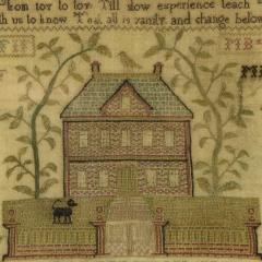 Antique Scottish Sampler 1781 by Betty Ferguson - 4629568