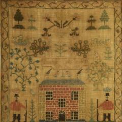 Antique Scottish Sampler 1813 by Erskine Wade Sinclair - 4647704