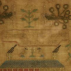 Antique Scottish Sampler 1813 by Erskine Wade Sinclair - 4647707