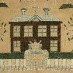 Antique Scottish Sampler c 1840 by Helen Smith - 4604779