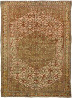 Antique Senneh Rug 4 5 x 6 2  - 4405519