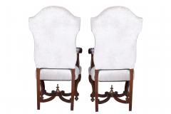 Antique Set of Six Upholstered Dining Chairs in Revival Style France 1920s - 1875151