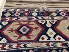 Antique Shahsavan Kilim Rug Mafrash c 1900s - 3973616