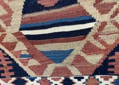 Antique Shahsavan Kilim Rug c 1900s - 3971937