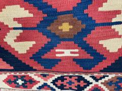 Antique Shahsavan Kilim Rug c 1900s - 3972038