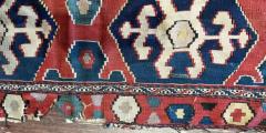 Antique Shahsavan Kilim Rug c 1900s AS IS - 3971206