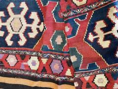 Antique Shahsavan Kilim Rug c 1900s AS IS - 3971211