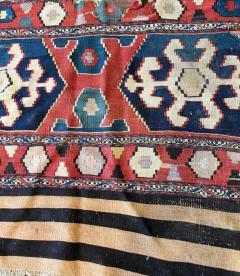 Antique Shahsavan Kilim Rug c 1900s AS IS - 3971282