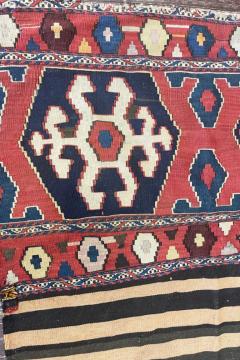 Antique Shahsavan Kilim Rug c 1900s AS IS - 3971226