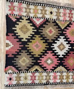 Antique Shahsavan Soumak Kilim Rug c 1900s A Pair - 3973543