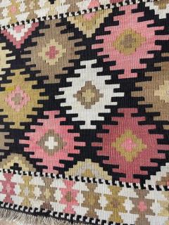 Antique Shahsavan Soumak Kilim Rug c 1900s A Pair - 3973544