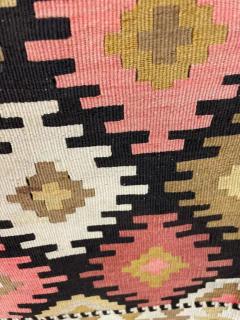 Antique Shahsavan Soumak Kilim Rug c 1900s A Pair - 3973591