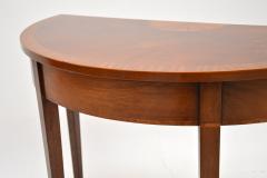Antique Sheraton Style Inlaid Console Table - 3252725