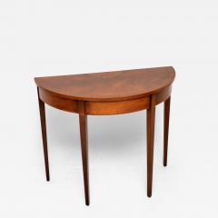 Antique Sheraton Style Inlaid Console Table - 3254735