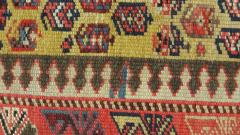 Antique Shirvan Caucasian Gengha Runner 36 x 138  - 3956874