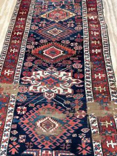 Antique Shirvan Caucasian Long Rug AS IS - 3973847