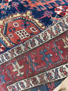 Antique Shirvan Caucasian Long Rug AS IS - 3973874
