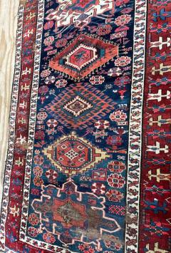 Antique Shirvan Caucasian Long Rug AS IS - 3973875