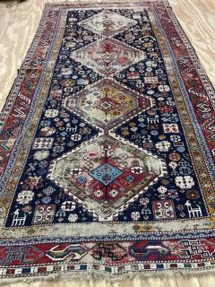 Antique Shirvan Caucasian Long Rug AS IS - 3973856