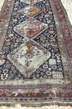 Antique Shirvan Caucasian Long Rug AS IS - 3973867