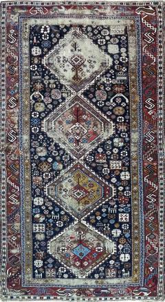 Antique Shirvan Caucasian Long Rug AS IS - 4249407