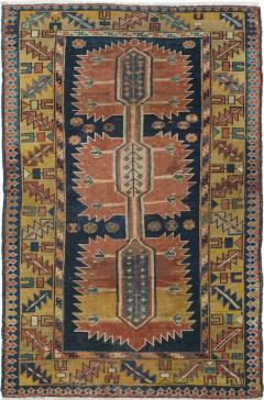 Antique Shirvan Rug 26 x 41 - 4287719