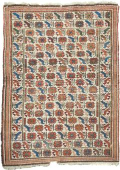 Antique Shirvan Rug 3 2 x 4 3  - 4460986