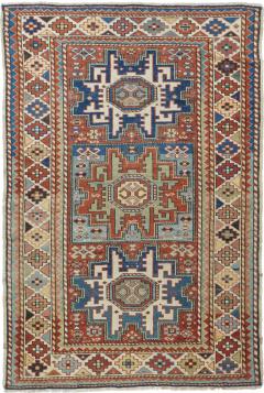 Antique Shirvan Rug 3 3 x 5 0  - 4405544