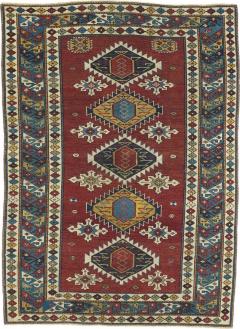 Antique Shirvan Rug 3 8 x 5 2  - 4405533